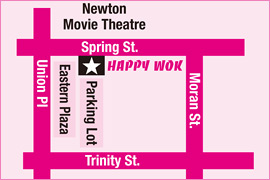 Happy Wok At Newton, New Jersey, The Best Chinese Food To Dine In and Take Out